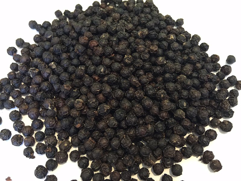 Black peppercorns
