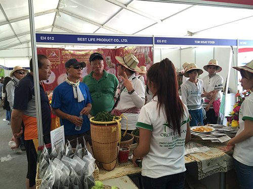 Farm exhibition booth